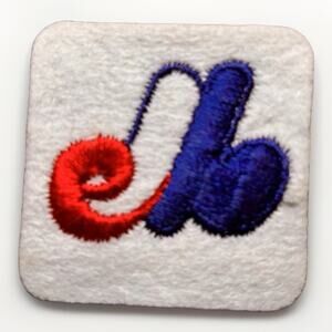 Montreal Expos Logo Patch Vintage MLB Embroidered Baseball Iron On Badge